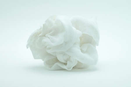 Bandage isolated on white background, Bandage is lumpの写真素材