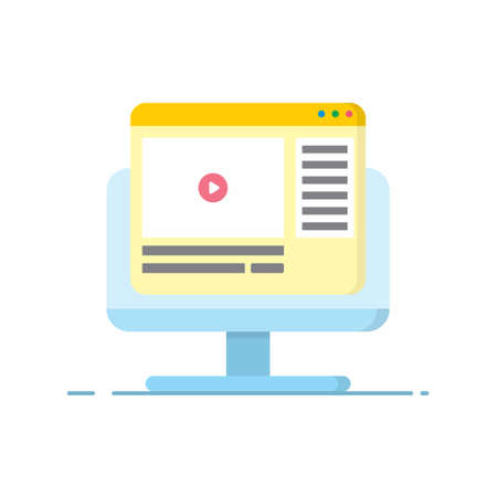 Safe from virus icon compilation flat design vectorのイラスト素材