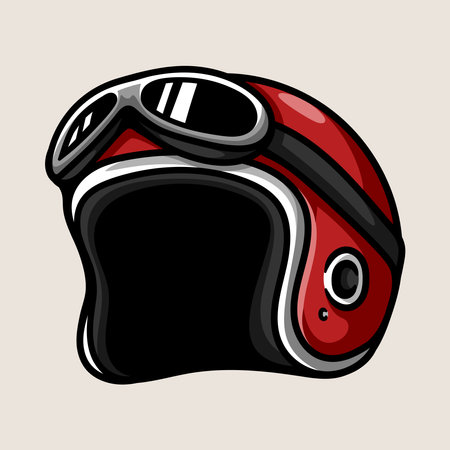 helmet icon design, vector illustration eps10 graphic flat styleのイラスト素材