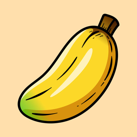 banana fruit icon design, vector illustration eps10 graphic.のイラスト素材