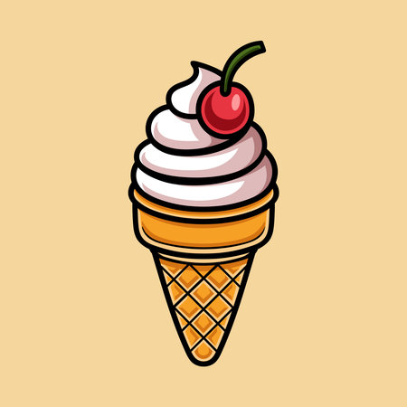 ice cream design, vector illustration eps10 graphic. ice cream iconのイラスト素材