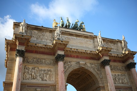 Paris, Arcの写真素材