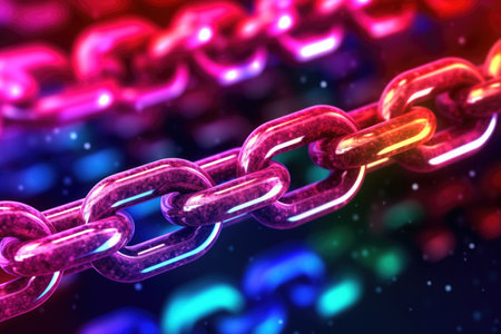 connected and protected network, symbolizing safety and blockchain. power and finance, while intricate details of interconnected code blocks reflect the complexity and importance of information and dataの素材