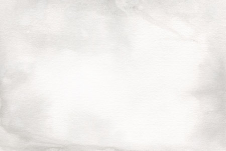 Old paper with stains and streaks. Watercolor gray background with streaks of paint, imitation of the texture of white marble. Blurred abstract background for design in grunge style.の写真素材