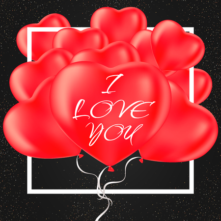 Happy Valentine's Day celebration.のイラスト素材