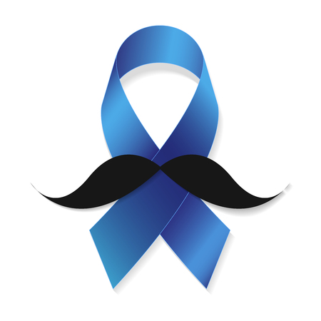 Prostate Cancer Awareness Ribbons. Medical And Health Conceptのイラスト素材