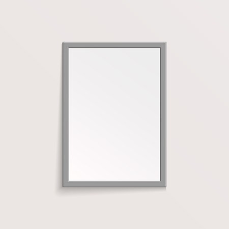 3D Picture or Photo Frame Design. Vector Illustration.のイラスト素材