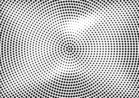 Abstract halftone dotted grunge pattern texture. Retro comic pop background. Vector modern grunge background for posters, sites, business cards, postcards, interior and cover design.のイラスト素材