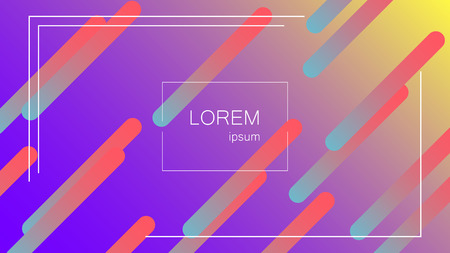 Abstract background. Bright colorful dynamic shapes . Eps10 vector illustration.のイラスト素材