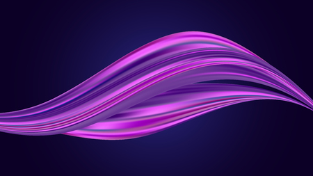 Abstract Flow Background. Fluid Shapes Vector Illustrationのイラスト素材