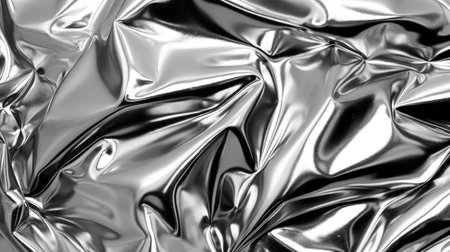 Shiny Silver Metallic Texture, Abstract Contemporary Backgroundの素材