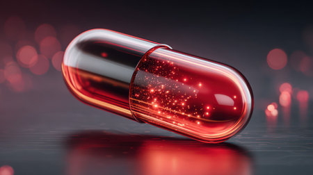 AI-Enhanced Smart Pill Revolutionizing Future Healthcare. A.I.の素材