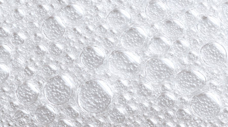 Transparent Hyaluronic Acid Gel Texture, Skincare Serum Background. A.I.の素材