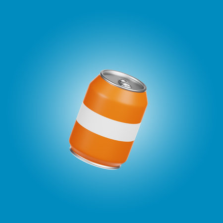 Soda Can 3d Illustrationの写真素材