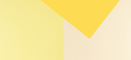 Colorful soft brown, beige and yellow paper banner background.