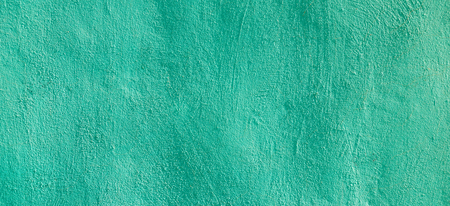 Green grunge structural plaster texture banner background