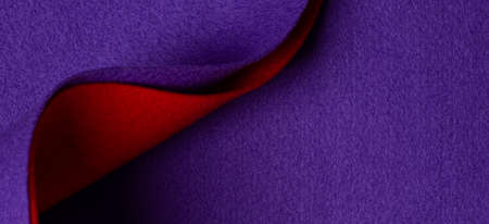 Abstract geometric felt texture background. Creative geometric curved felt textile background in...