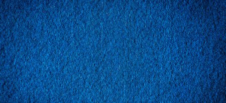 Abstract navy blue color blank felt textile fabric texture backgroundの写真素材