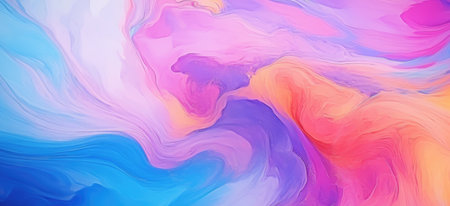 Abstract fluid art background. Liquid marble. Alcohol ink backdrop with waves pattern in pink, purple, blue, white colorsの素材