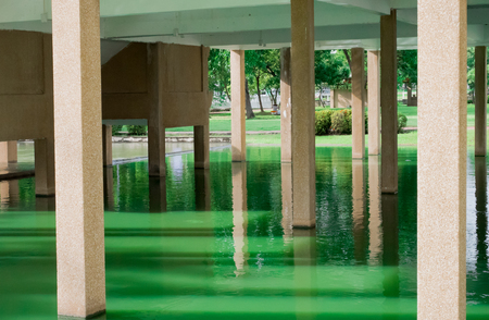 Emerald waterの写真素材