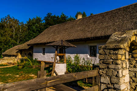 Village settlement in southern Ukraine at the end of the 19th centuryのeditorial素材