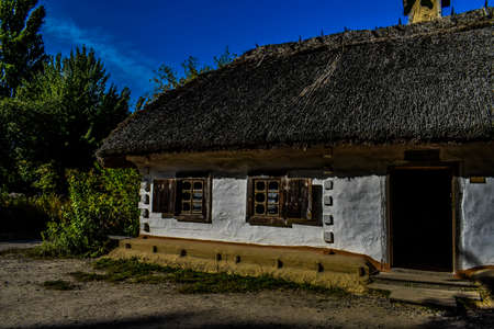 Village settlement in southern Ukraine at the end of the 19th centuryのeditorial素材