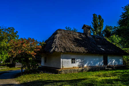 Village settlement in southern Ukraine at the end of the 19th centuryのeditorial素材