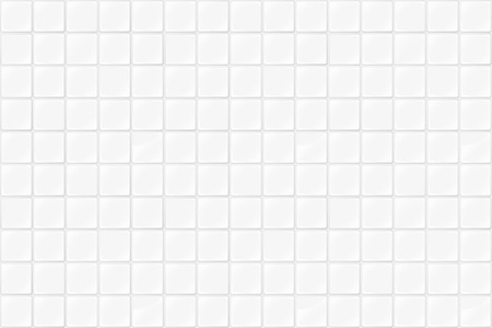 Tiles texture seamless background. White tile illustration. Vectorのイラスト素材