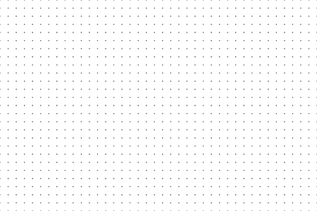 Dotted page for print. Grid for logo designer and typography art. Vector seamless pattern A4.のイラスト素材