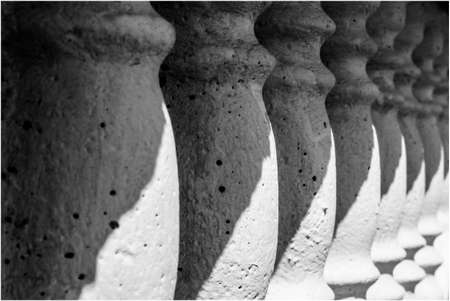 Columns. Visual rhythmの写真素材