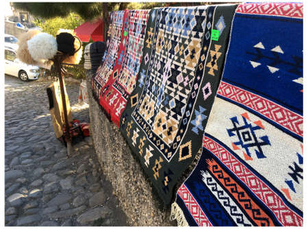 National Georgian carpetsの写真素材