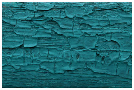 vintage old turquoise peeling backgroundの写真素材