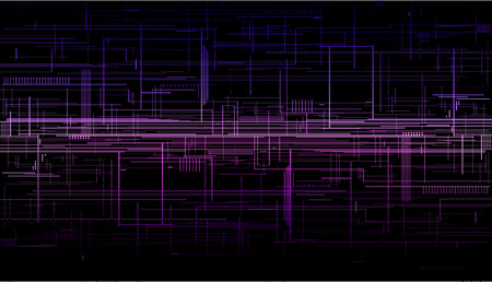 Technological background with lines and cables for your creativityのイラスト素材