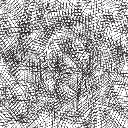 Seamless texture with the pencil strokes. Vector background for your creativityのイラスト素材