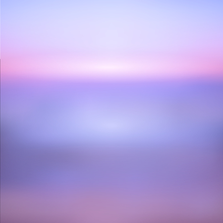 Vector blurred sunrise seascape. Vector background for your design.のイラスト素材