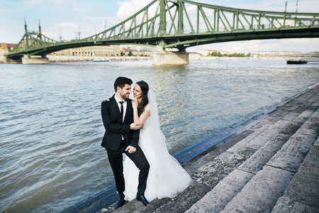 Sensitive wedding photoの写真素材