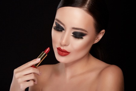 Make up modelの写真素材