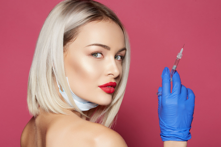 Sexy female doctorの写真素材