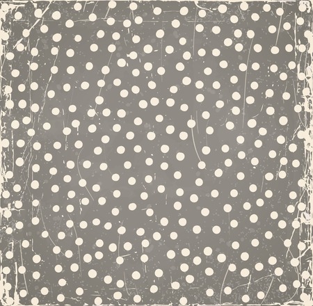 Brown background with circles.のイラスト素材