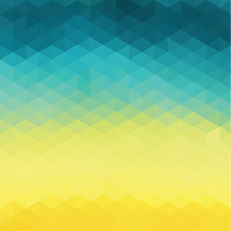 Vector bright colorful abstract background made of triangle elements.のイラスト素材