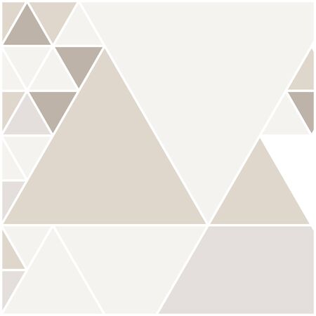 Vector template square cards made of triangles.のイラスト素材