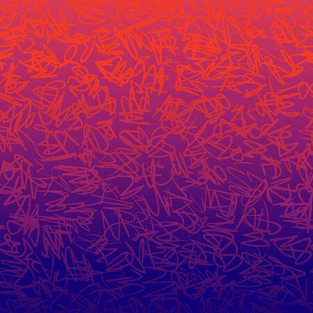 Vector seamless scribble pattern, made of chaotic lines.