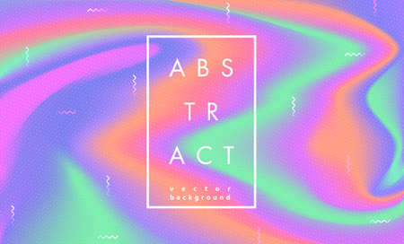 Abstract vector holographic gradient background for web, packaging,のイラスト素材