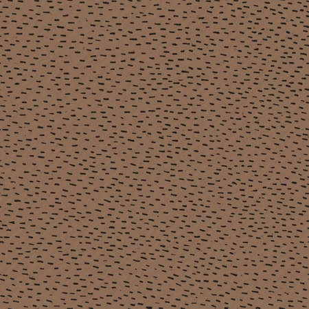 Vector seamless texture of craft paper background with strokes pattern. Brown cardboard sheet for...