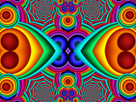 Colorful abstract background. Artwork for creative design, art and entertainmentの写真素材