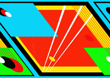 Bright color background in avant-garde style. Texture units for celebration and advertising.