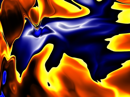 Vibrant Color wallpaper. Paint in Motion on the subject of creativity, imagination and energy of life.の写真素材