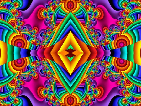 Fabulous multicolored pattern. You can use it for invitations, notebook covers, phone case, postcards, cards. Artwork for creative design and art.の写真素材