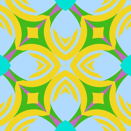 Simple trendy symmetrical geometric pattern. Great for fashion design and house interior design....