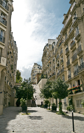 Montmartre hillの写真素材
